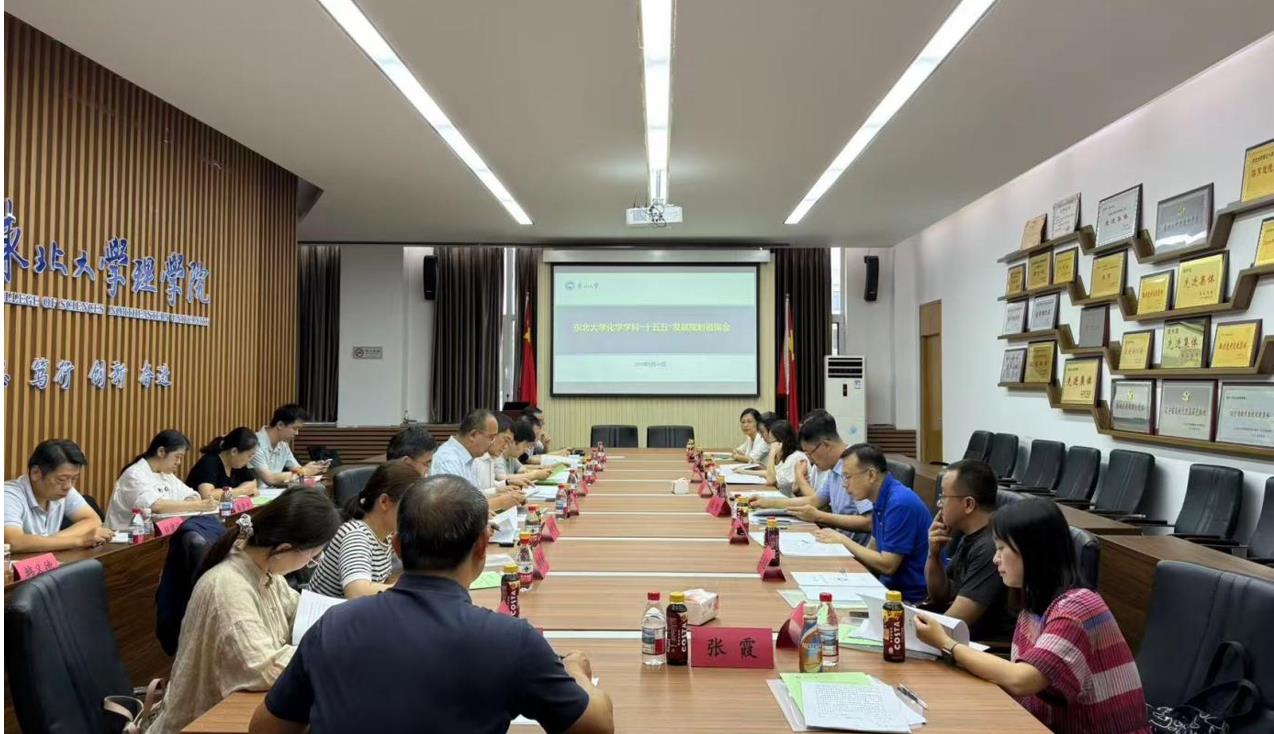 化学学科“十五五”发展规划咨询...